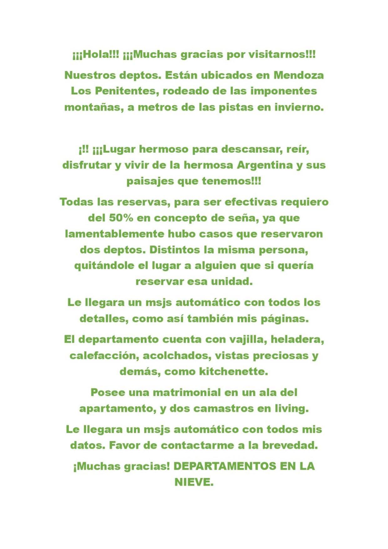 לוס פניטנטס Hermoso Departamento Frente A Las Montanas מראה חיצוני תמונה